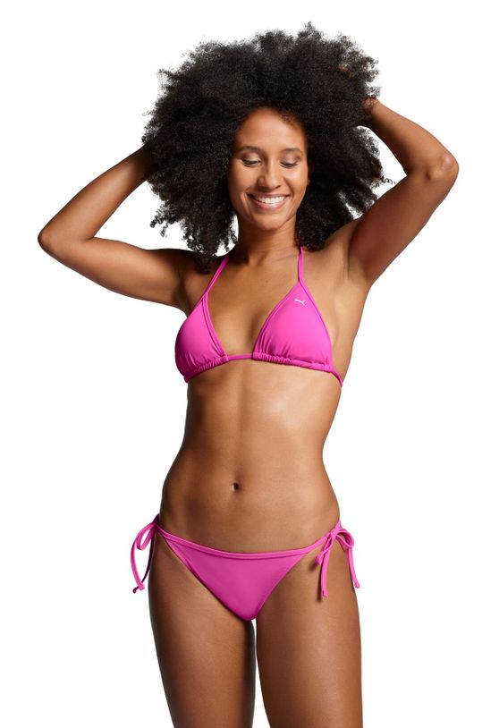 Puma Bikinibroekje Side Tie Neon Pink