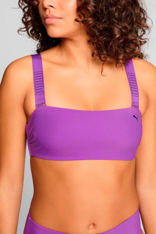 Puma Bikinitopje Bandeau Purple