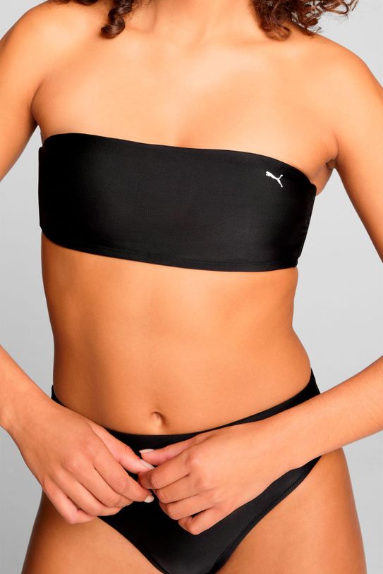 Puma Bikinitopje Bandeau Zwart