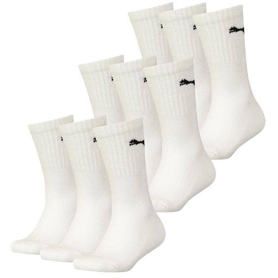 Puma Sportsokken Wit 9-pack