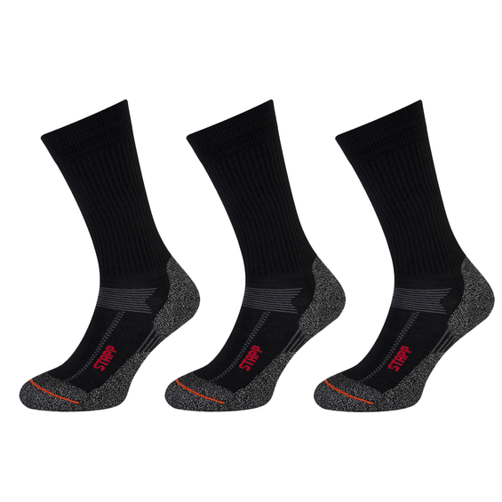 STAPP Thermosokken Techno Boston 3-pack Zwart