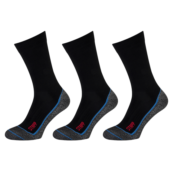 STAPP Wandelsokken Techno Boston Cool 3-pack Zwart