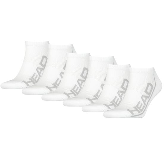 HEAD Sneakersokken Performance 6-pack Wit