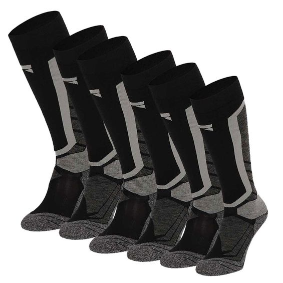 Xtreme Snowboard Sokken 6-pack Multi Black